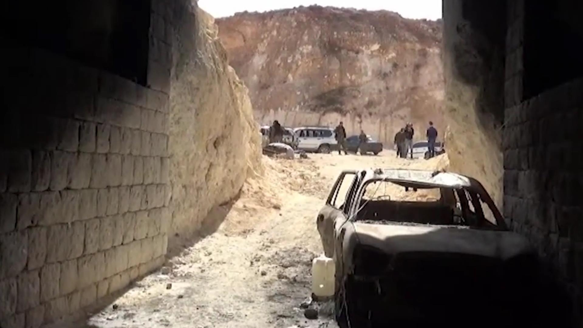 الجيش يعثر على مقر للجولاني في منطقة عنجارة غرب حلب (صور وفيديو)