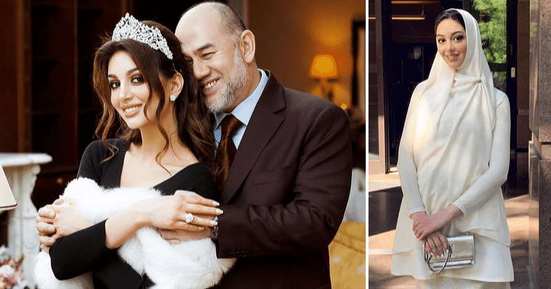 ملكة جمال روسيا تريد قصراً في لندن و30$ ألف نفقة طلاق من ملك ماليزيا السابق