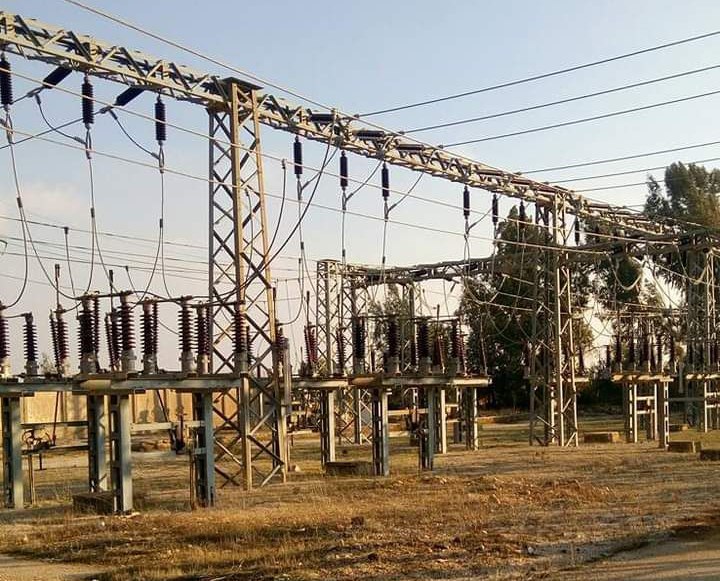 انقطاع الكهرباء عن كامل محافظة القنيطرة