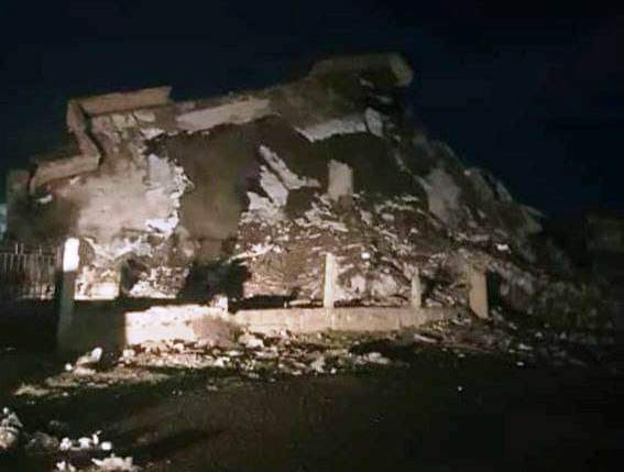أضرار طفيفة في دير الزور نتيجة الزلزال الذي ضرب سورية