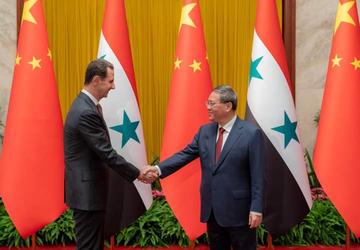 خلال لقائه رئيس الوزراء الصيني.. الرئيس الأسد: نحن اليوم أكثر تمسكاً بالتوجه شرقاً