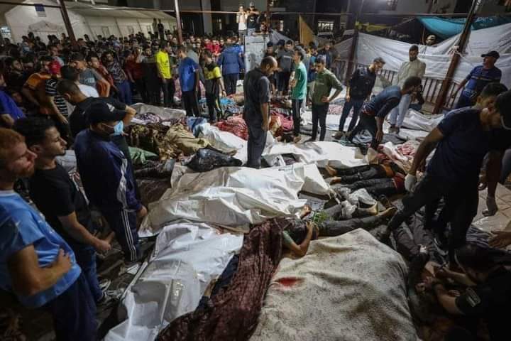 مجزرة في مستشفى بغزة وشكوك بشأن القمة الرباعية